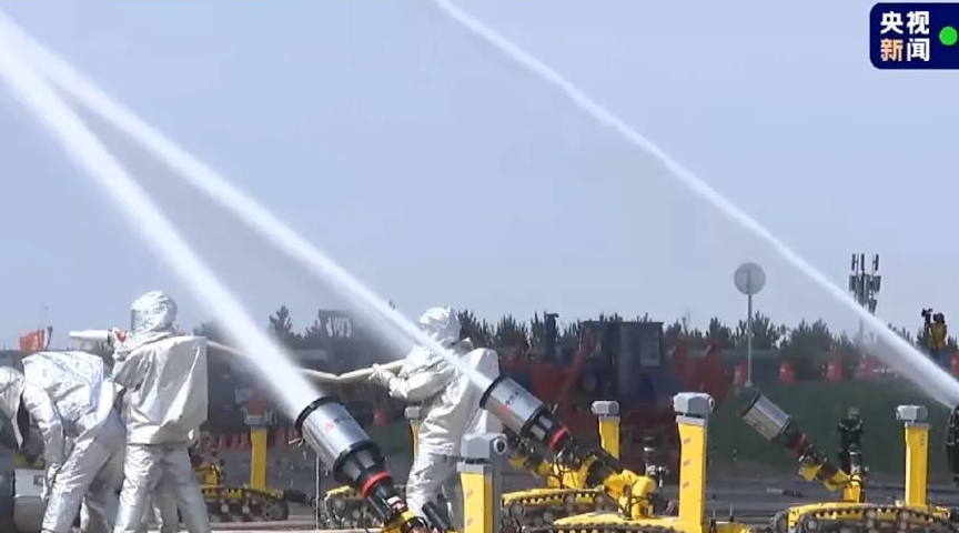 “應急使命•2022”|我公司大批消防機器人參加國家級特大規模實戰化演習
